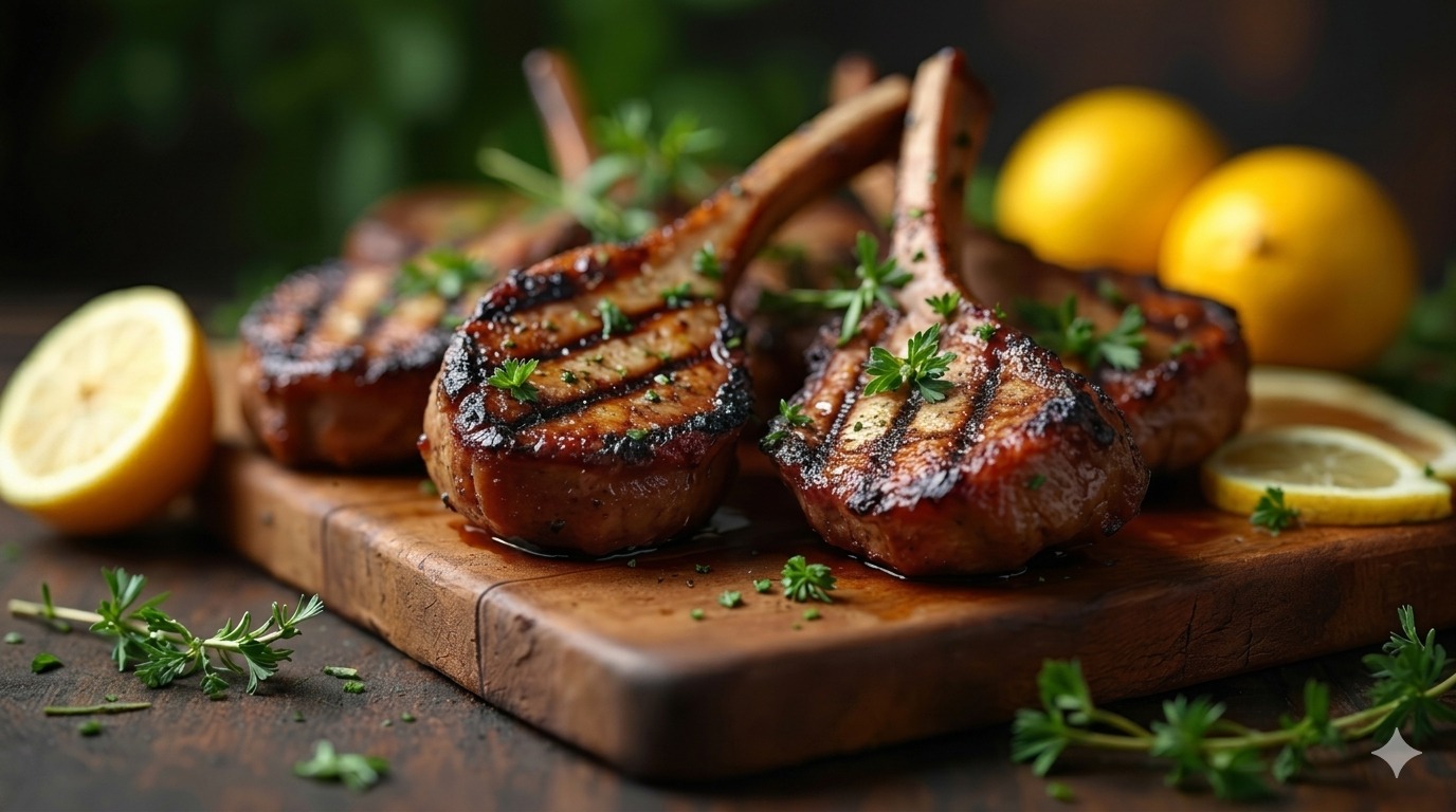 Coriander Lamb Chops