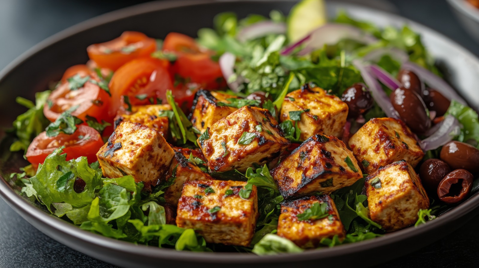 Paneer Tikka Salad